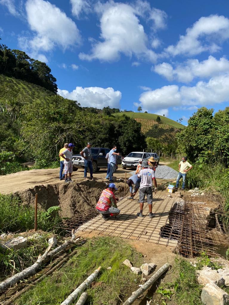 Santana Do Mundaú Reconstrói E Amplia Largura De Ponte Na Estrada Principal Da Ilha Grande Ama 