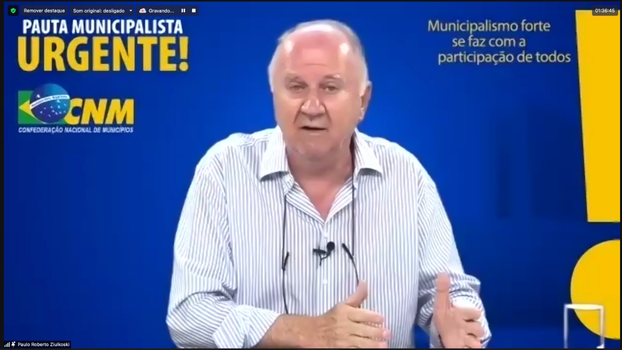 Ziulkoski alerta gestores sobre pautas que podem impactar finanças