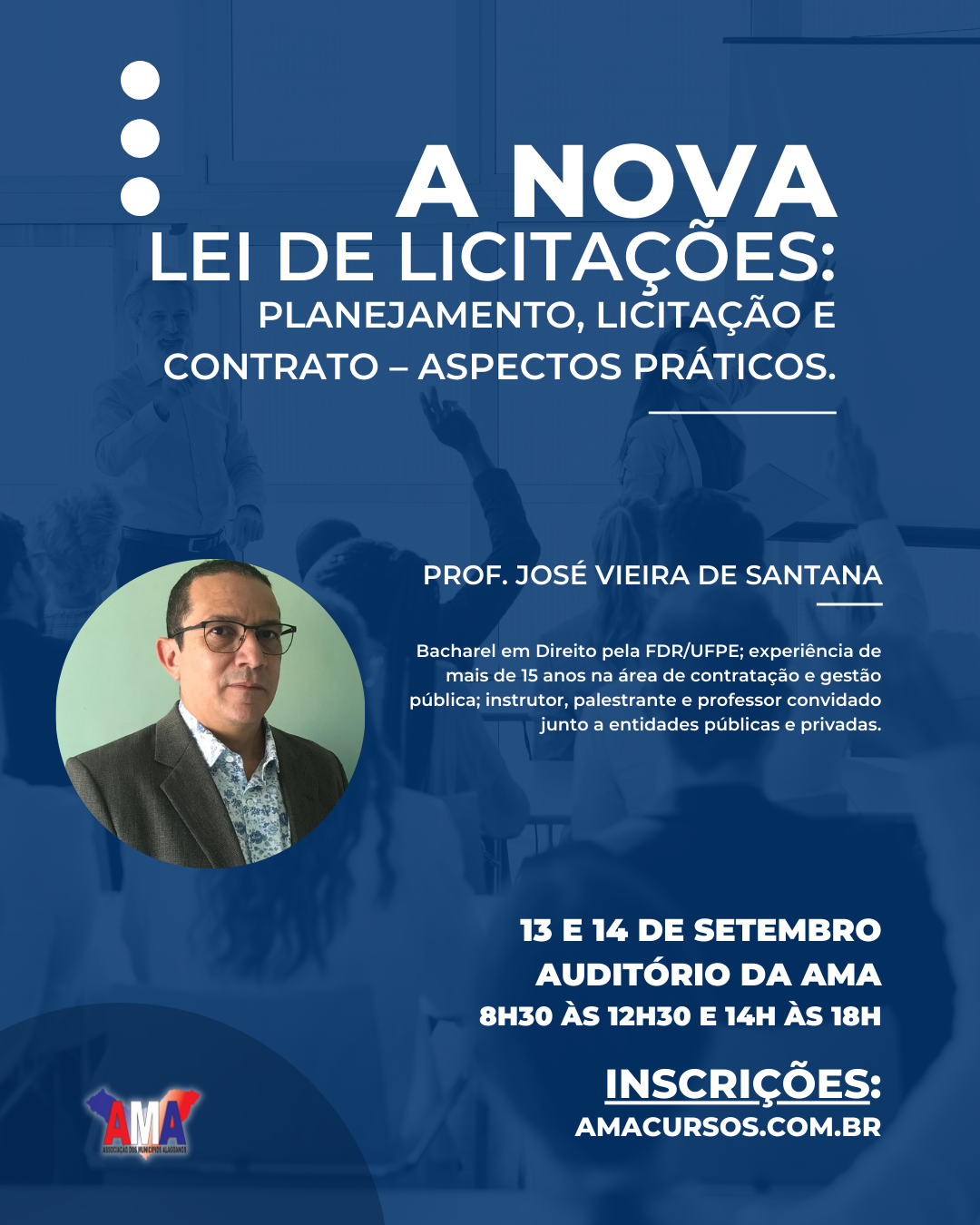 Ama Oferece Curso Sobre A Nova Lei De Licitação Ama 9834