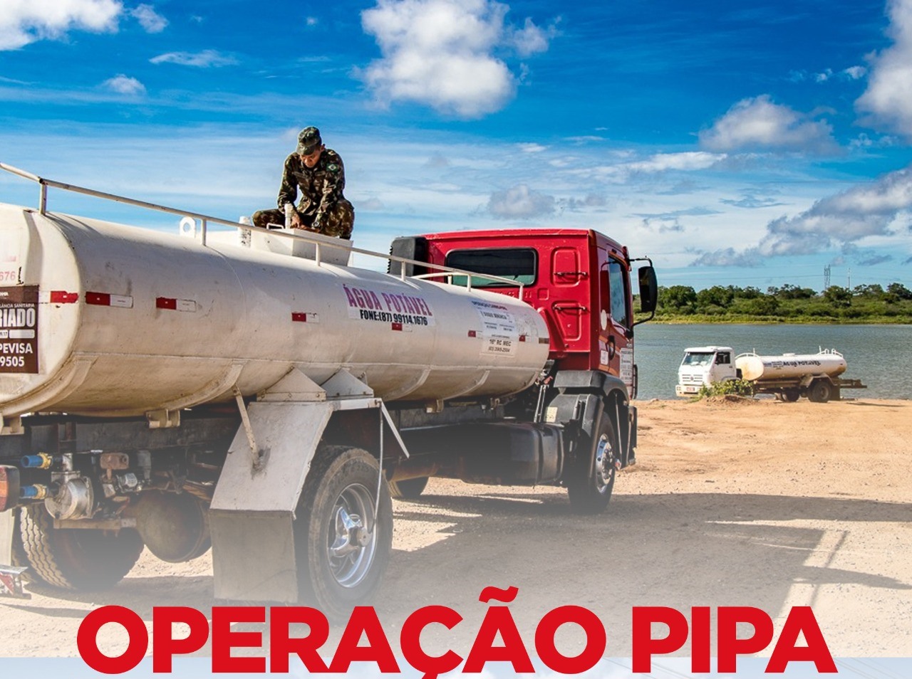 Exército antecipa Operação Pipa e distribuição de água começa hoje Municípios
