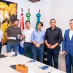 Presidente da AMA visita Câmara e convida vereadores para Feira dos Municípios