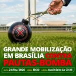 CNM convoca gestores para grande mobilização no dia 24 de fevereiro contra pautas-bombas