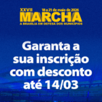 XXVII Marcha: inscrições com preços promocionais vão até o dia 14 de março