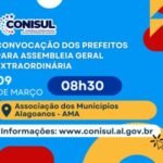 Conisul convoca Assembleia Geral Extraordinária