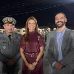 Paula Santa Rosa recebe medalha de honra da Polícia Militar em evento de celebração de 194 anos da instituição 