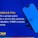 Emendas Pix: aberto o prazo para aceite e envio dos planos de trabalho