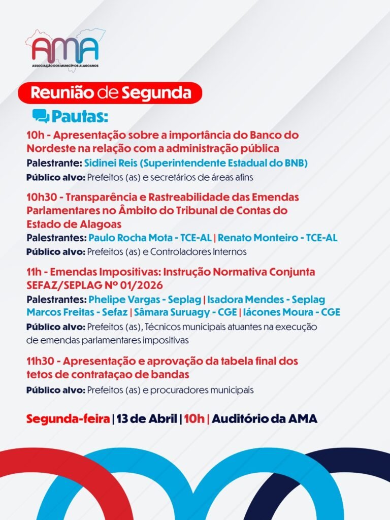 AMA realiza reunião com gestores e técnicos municipais sobre emendas, transparência e gestão pública
