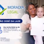 Judiciário entrega 314 títulos de propriedade gratuitos nesta sexta (24), em São José da Laje