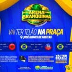 Arena Branquinha: prefeitura realiza transmissão dos jogos da 1ª fase da Copa