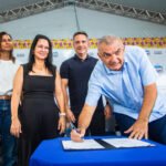 Paulo Jacinto recebe ambulância e inaugura sala do Programa Saúde Até Você