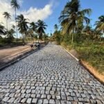 Porto de Pedras: Obras de pavimentação na Boca do Rio avançam em ritmo acelerado
