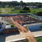 Prefeito Allan de Jesus vistoria as obras da nova UBS em Tatuamunha
