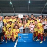 População de São José da Laje lota ginásio na grande final do Campeonato de Futsal