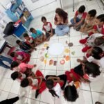 Prefeitura de Penedo orienta estudantes da Escola Rotary sobre alimentação saudável