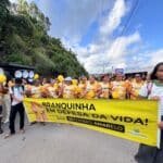 Branquinha realiza caminhada do Setembro Amarelo e mobiliza comunidade em favor da vida