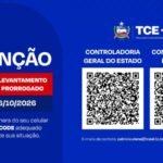TCE-AL prorroga até 26 de outubro prazo para levantamento sobre implementação do SIAFIC