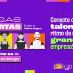 Sebrae Alagoas abre inscrições para seleção de estágio com vagas em Maceió e Arapiraca