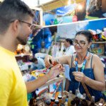 Degustação de cachaça - Foto: Célio Júnior